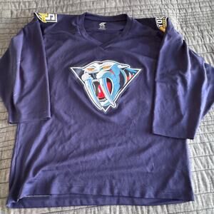 Kobe Sports Canada Nashville Predators #26 Navy Hockey jersey Mens S YHL NHL